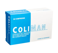 Coliman integratore per la funzionalità intestinale 30 compresse