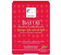 Red Oil integratore per il benessere di cuore cervello e vista 60 capsule