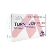 Turnover Plus ovuli per il trattamento protettivo della mucosa vaginale 6 pezzi