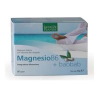 Magnesio B6 + Baobab integratore magnesio integartore per il sistema nervoso e muscolare 60 capsule