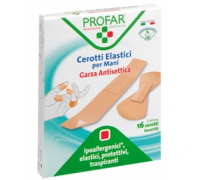 Profar cerotti elastici per le mani 16 pezzi