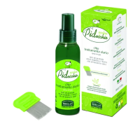 Occhio al Pidocchio trattamento urto anti-pidocchi olio spray 100ml + pettinino di metallo a denti stretti