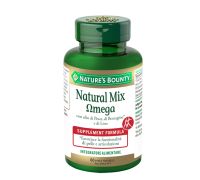 Natural Mix Omega con olio di pesce integratore per la funzionalità della pelle e delle articolazioni 60 softgels