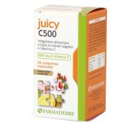 Juicy C 500 integratore per il sistema immunitario e la pelle 30 compresse masticabili