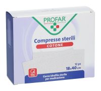 Profar garza cotone 18 x 40cm 12 pezzi