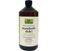 Bio Essenze Olio di Mandorles Dolci emolliente naturale per massaggi 1 litro