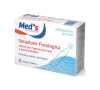 Meds soluzione fisiologica sterile 10 flaconcini da 2ml
