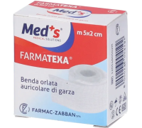 Med's Farmatexa benda orlata auricolare 2cm x 5m