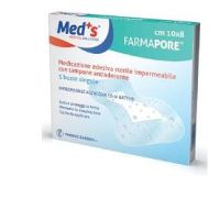Med's Farmapore medicazione adesiva sterile 10 x 6cm 5 pezzi