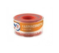 Med's cerotto in rocchetto ipoallergenico in seta 5m x 1,25cm