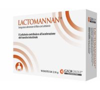Lactomannan integratore per la regolarità del transito intestinale 18 bustine