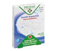 Profar medicazioni post operatorie Acquastop cerotti impermeabili 5 x 7,5cm 5 pezzi