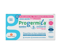 Progermila Bambini integratore a base di fermenti lattici 6 flaconcini