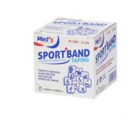 Med's Sportband taping sportivo 2,5cm x 10m