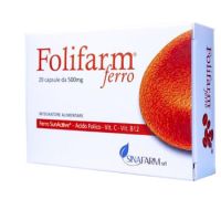 Folifarm Ferro integratore di ferro con vitamine 20 capsule