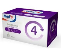 Sol-M ago per penna da insulina G32 4mm 100 pezzi