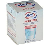 Med's contenitore urine sterile sottovuoto 120ml