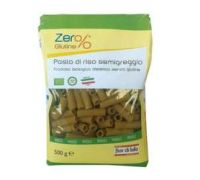 Fior di Loto Zero% glutine pasta di riso rigatoni integrali 500 grammi