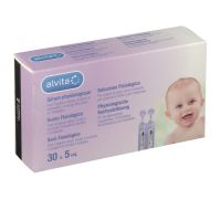 Alvita soluzione salina per igiene nasale e oculare 30 flaconcini 5ml