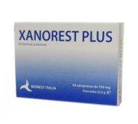 Xanorest Plus integratore per il riposo notturno 30 compresse