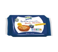 Happy Farm tortina al mirtillo senza glutine 55 grammi