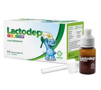 Lactodep Junior integratore a base di fermenti lattici 8 flaconcini 5,5ml
