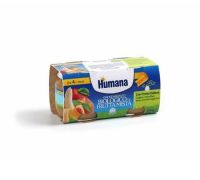 Humana frutta mista bio omogeneizzato 2 x 100 grammi