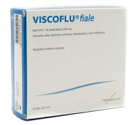 Viscoflu dispositivo medico per le vie respiratorie 10 fiale per aerosol 5ml