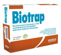 Biotrap integratore per l'equilibrio della flora batterica intestinale 10 buste
