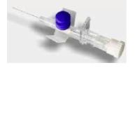 Ago cannula a 2 vie G20 con alette radiopache