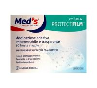 Med's Protect film medicazione in poliuretano 10 x 12cm 10 pezzi