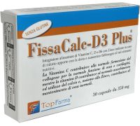 Fissacalc-D3 Plus integratore per il mantenimento delle ossa 30 capsule