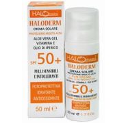 Haloderm spf 50+ crema solare protettiva per il viso 50ml