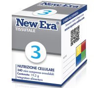 New era 3 Tissutale integratore per il benessere della pelle 240 mini compresse