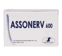 Assonerv 600 integratore per il benessere del sistema nervoso 20 compresse