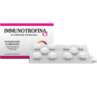 Immunotrofina D integratore per il sistema immunitario 30 compresse orosolubili