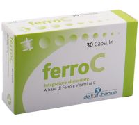 FerroC integratore di ferro con vitamina C 30 capsule