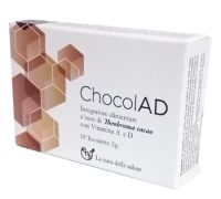 Chocolad integratore a base di Theobroma Cacao con vitamine 15 tavolette
