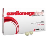 Cardiomega Shedir integratore per la funzione cardiaca 30 capsule molli
