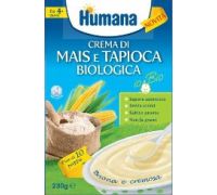 Humana crema di mais e tapioca biologica 230 grammi
