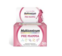 Multicentrum Pre-Mamma Integratore Alimentare Multivitaminico Multiminerale Pre Concepimento 30 compresse
