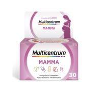 Multicentrum Mamma Integratore Alimentare Multivitaminico Multiminerale Gravidanza Acido Folico 30 compresse