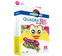Master Aid Quadra 3D girl cerotti assortiti 20 pezzi