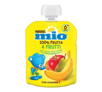 Mio 4 frutti merenda per bambini pouch 90 grammi