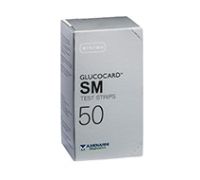 Glucocard SM strisce reattive per la misurazione della glicemia 50 pezzi