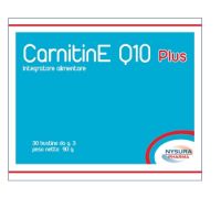 Carnitine Q10 Plus integratore ad azione energizzante 30 bustine