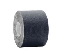 Master-Aid Power Tape cerotto elastico adesivo fisioterapico colore nero 5cm x 5m