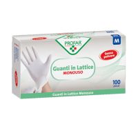 Profar guanto in lattice senza polvere taglia m 100 pezzi