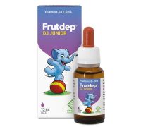 Frutdep D3 Junior integratore per ossa e sistema immunitario gocce 15ml