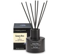 L'Erbolario ginepro nero fragranza per legni profumati per ambienti 125ml